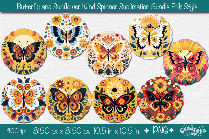 butterfly-wind-spinner-sublimation-bundle-designs-png-in-folk-style