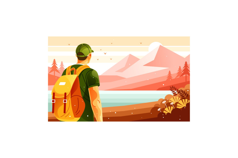 hiker-with-backpack-walking-mountain-climbing