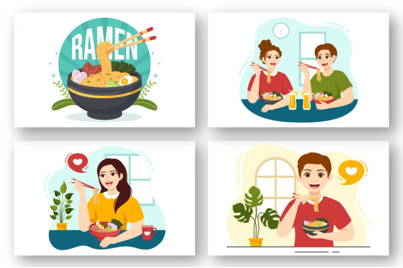 12-ramen-japanese-food-illustration