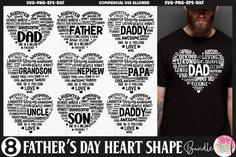 father-039-s-day-heart-shape-svg-bundle