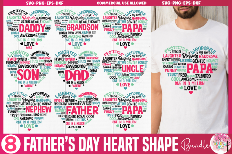 father-039-s-day-heart-shape-svg-bundle