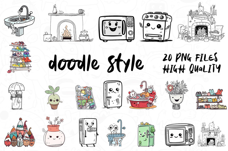 home-stuff-doodle-clipart-bundle-02