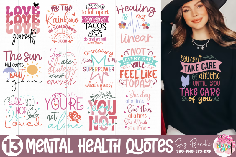 mental-health-svg-bundle