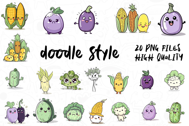 vegetable-doodle-clipart-bundle-03