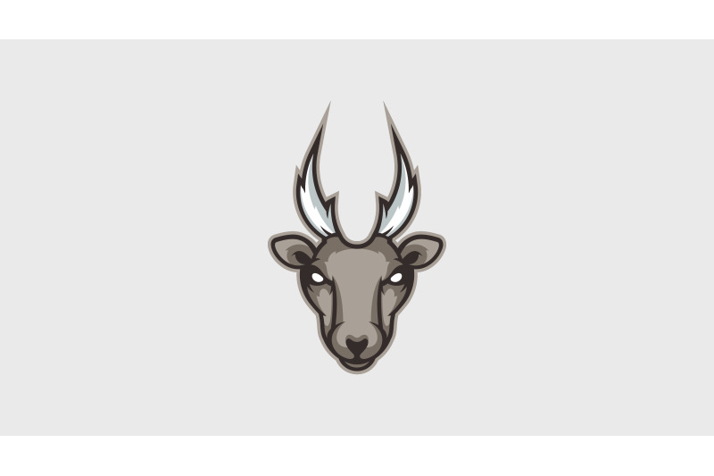 deer-head-logo-cartoon-design-abstract-vector-template