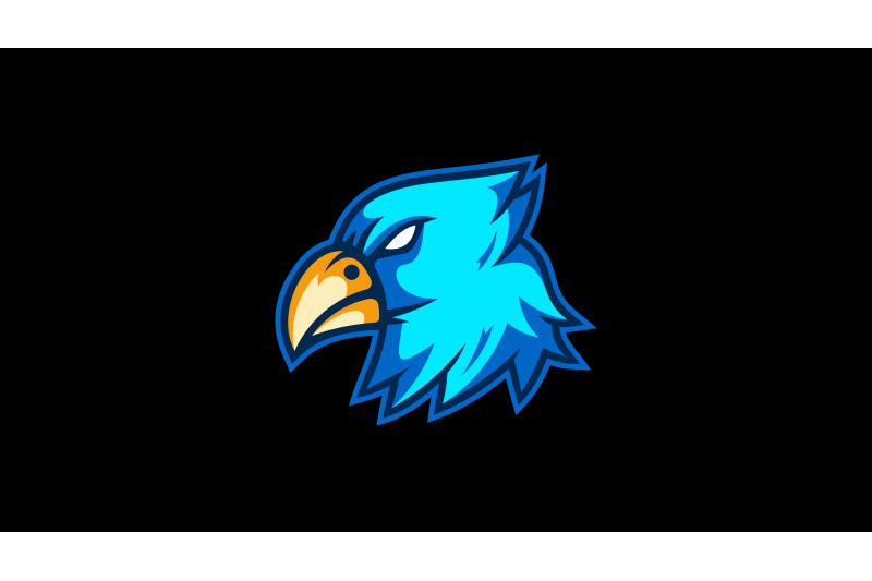 eagle-head-logo-cartoon-design-abstract-vector-template