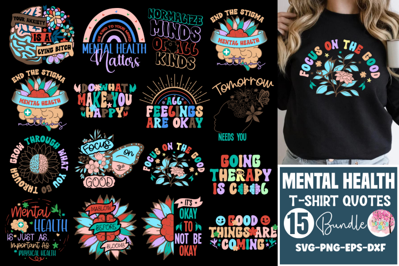 mental-health-t-shirt-bundle