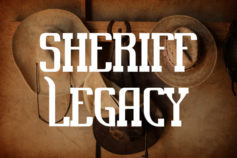western-sheriff-western-display-font