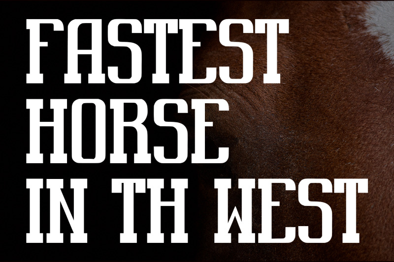 western-sheriff-western-display-font