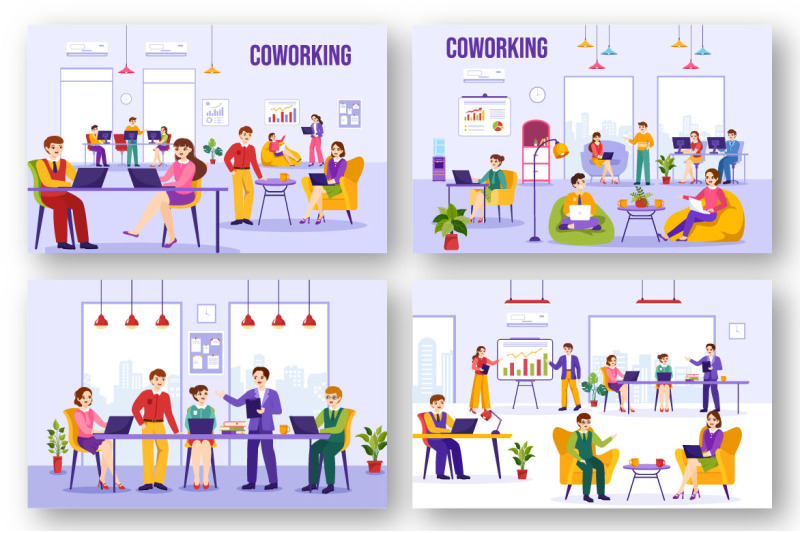 15-coworking-business-illustration