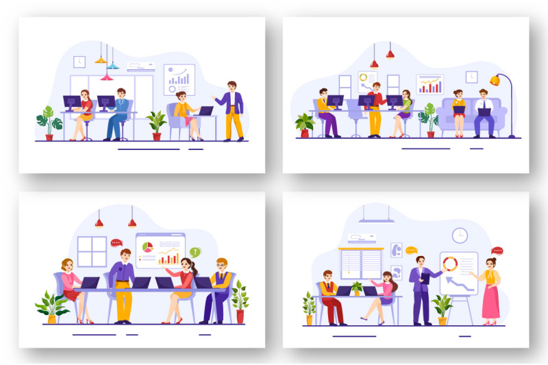 15-coworking-business-illustration