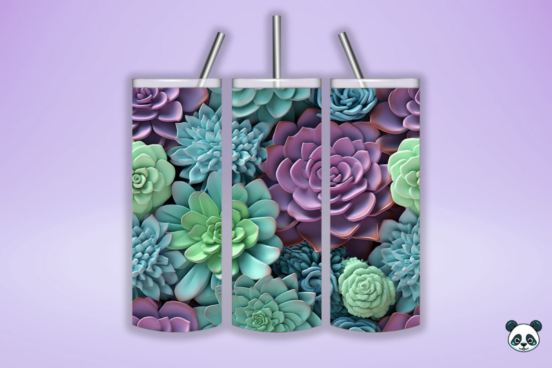 3d-succulent-plant-seamless-pattern