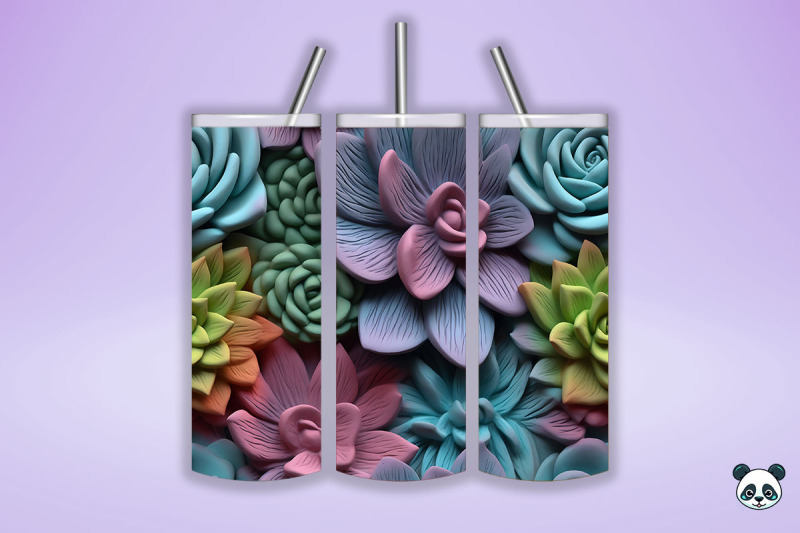 3d-succulent-plant-seamless-pattern