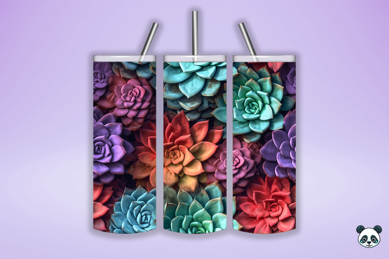 3d-succulent-plant-seamless-pattern