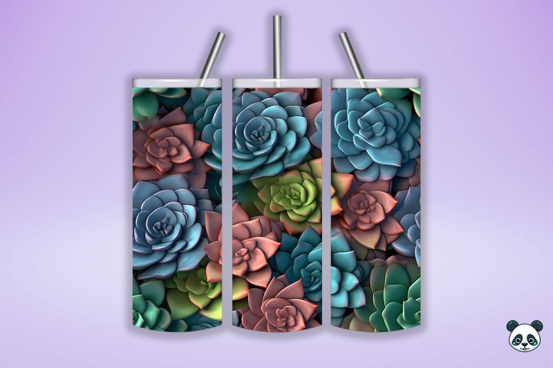 3d-succulent-plant-seamless-pattern