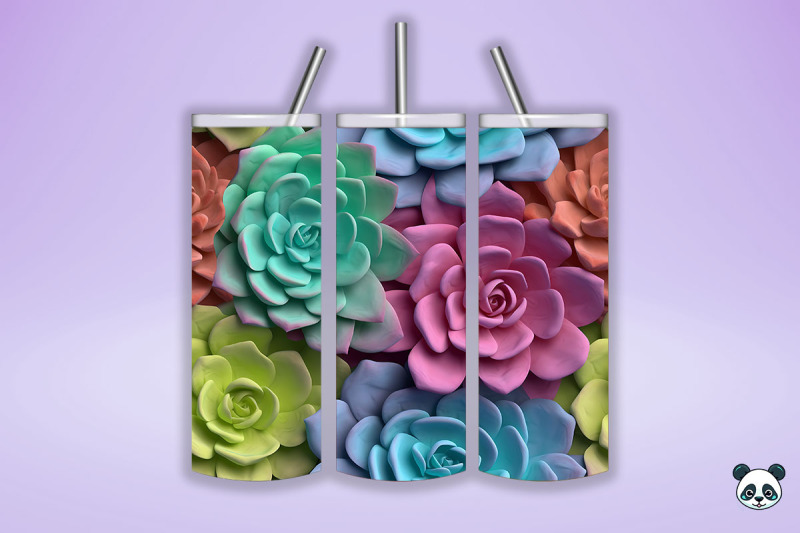 3d-succulent-plant-seamless-pattern