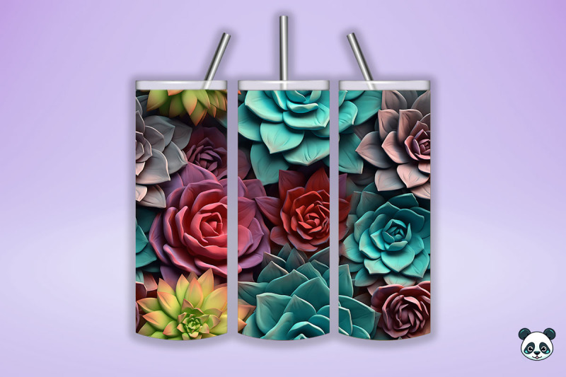 3d-succulent-plant-seamless-pattern