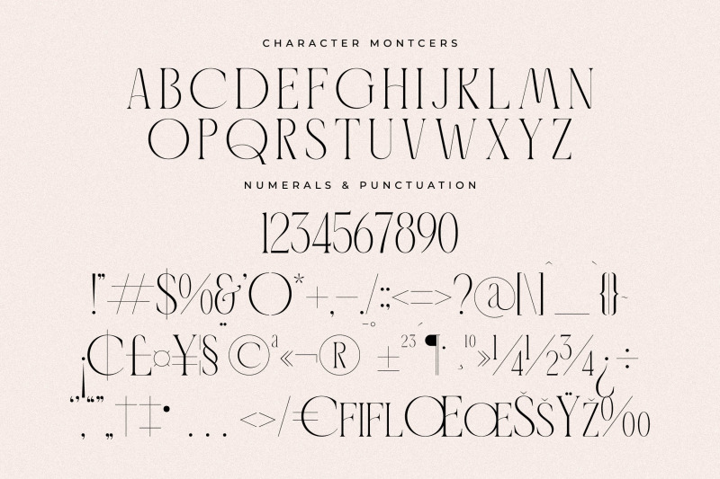 montcers-typeface