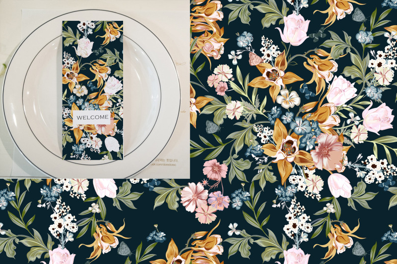floral-vector-vintage-seamless-pattern