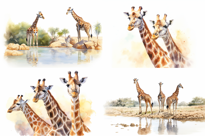 graceful-giraffes-illustrations-and-patterns