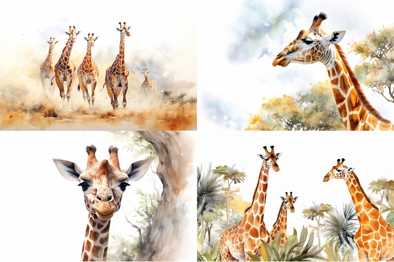 graceful-giraffes-illustrations-and-patterns