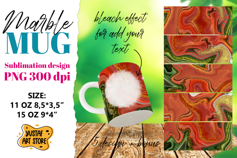 green-red-gold-marble-sublimation-mug-5-png-design