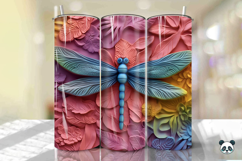 3d-dragonfly-tumbler-wrap-png-4