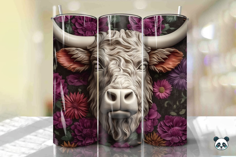 3d-highland-cow-tumbler-wrap-png-2