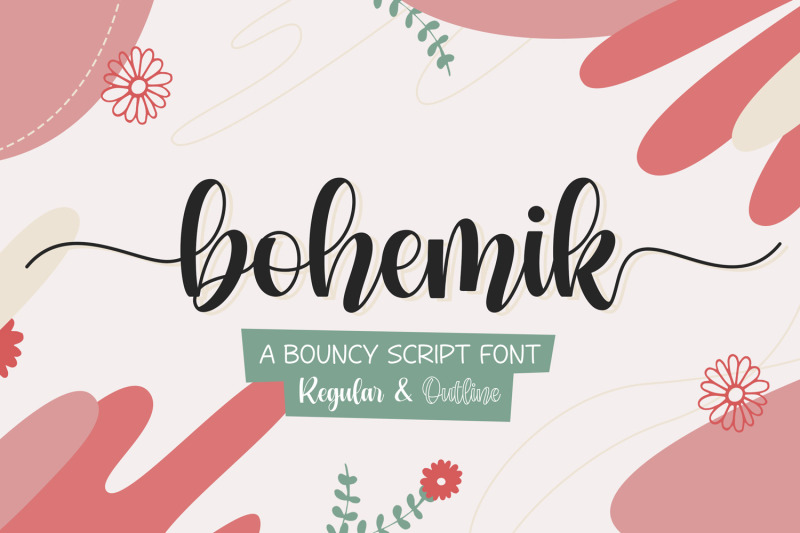 bohemik-bouncy-script-font