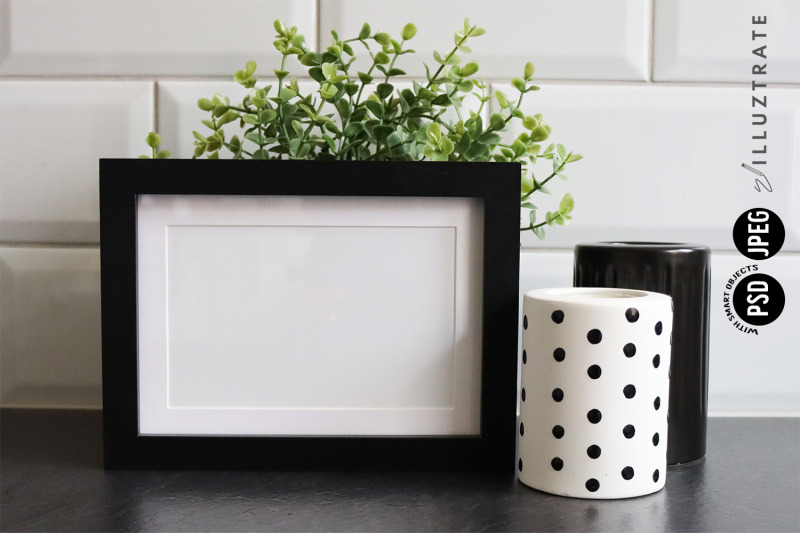 black-frame-mockup-design-kitchen-frame-mockup