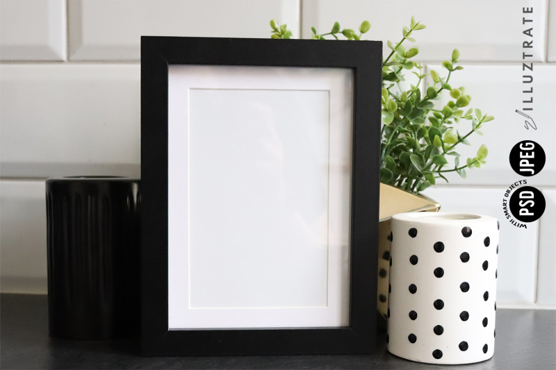 black-frame-mockup-design-kitchen-frame-mockup