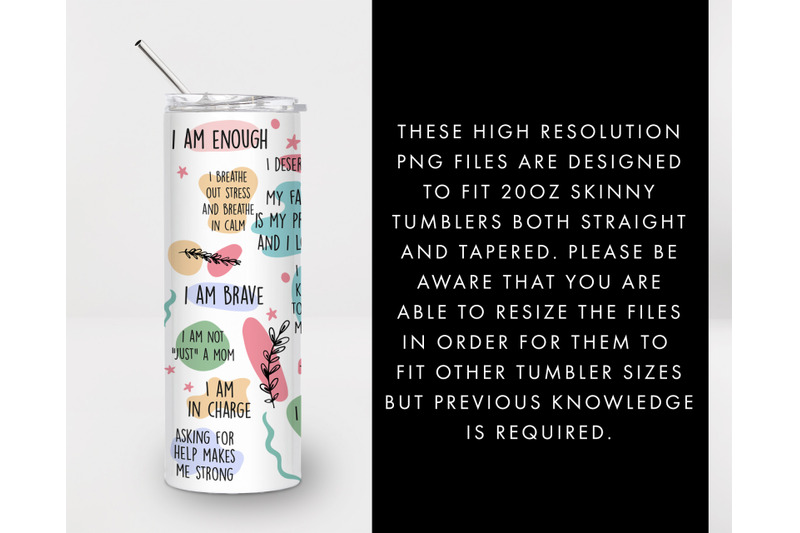 20oz-seamless-mom-daily-affirmations-skinny-tumbler-svg-png