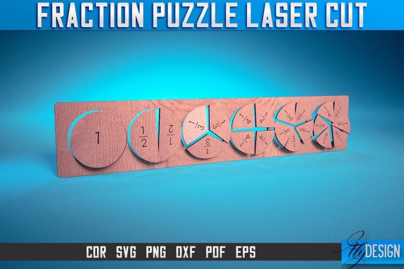 fraction-puzzle-laser-cut-svg-puzzle-game-laser-cut-svg-design-cnc