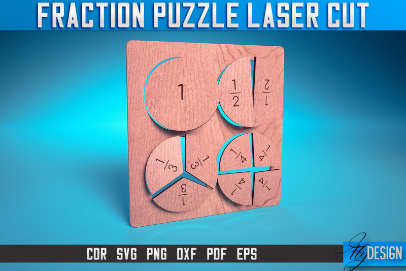 fraction-puzzle-laser-cut-svg-puzzle-game-laser-cut-svg-design-cnc