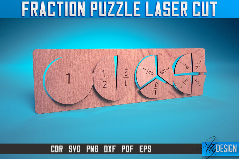 fraction-puzzle-laser-cut-svg-puzzle-game-laser-cut-svg-design-cnc