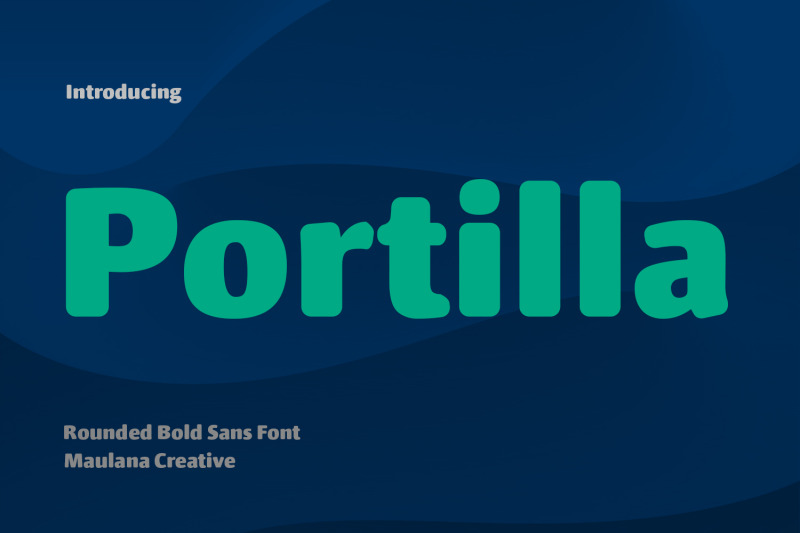 portilla-rounded-bold-sans-font