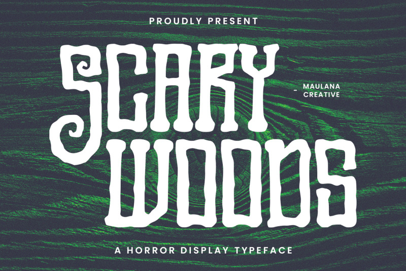 scary-woods-display-font