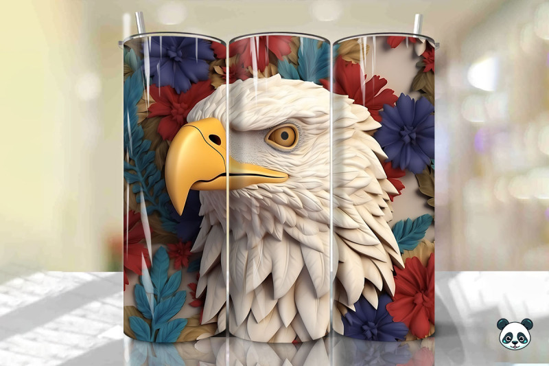 patriotic-eagle-3d-tumbler-wrap-png-12