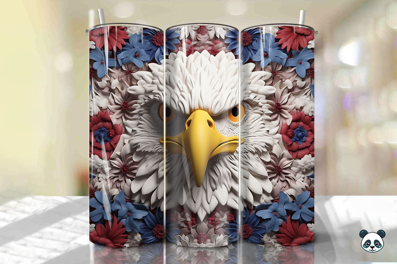 patriotic-eagle-3d-tumbler-wrap-png-15