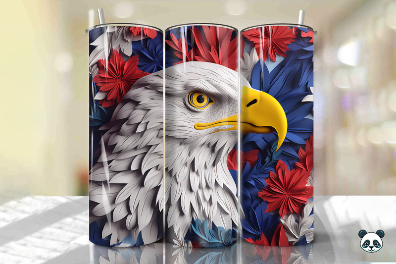 patriotic-eagle-3d-tumbler-wrap-png-25