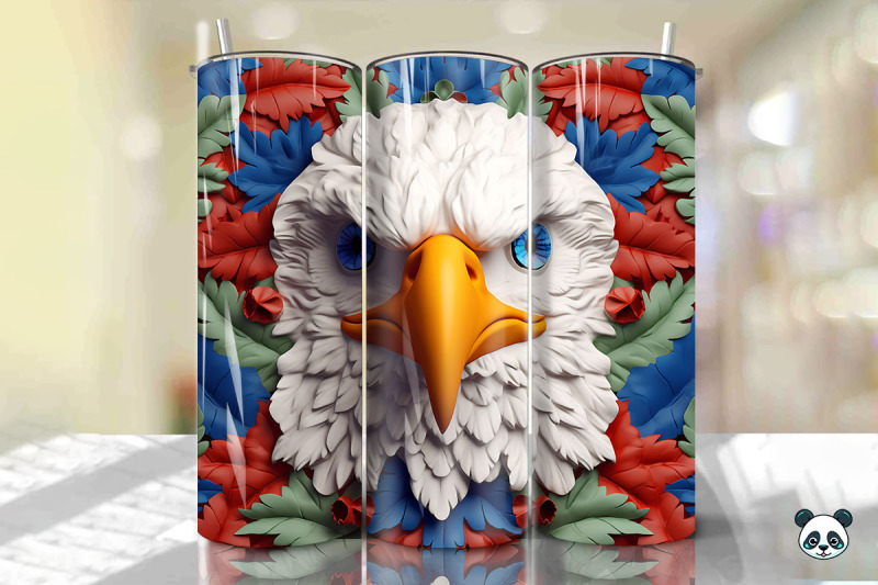 patriotic-eagle-3d-tumbler-wrap-png-26