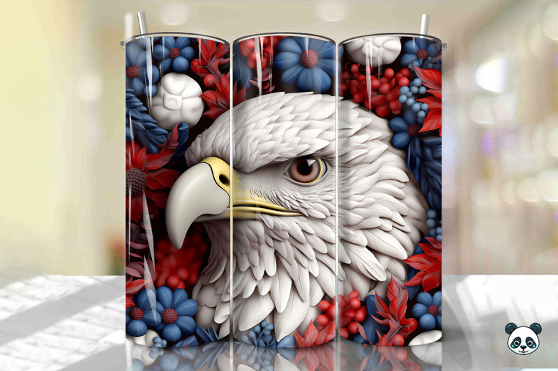 patriotic-eagle-3d-tumbler-wrap-png-4