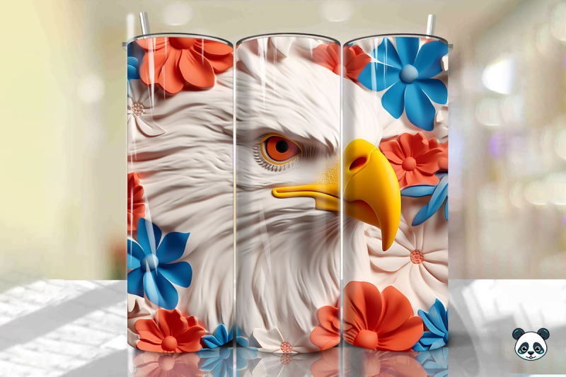 patriotic-eagle-3d-tumbler-wrap-png-7