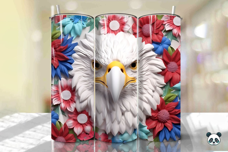 patriotic-eagle-3d-tumbler-wrap-png-8