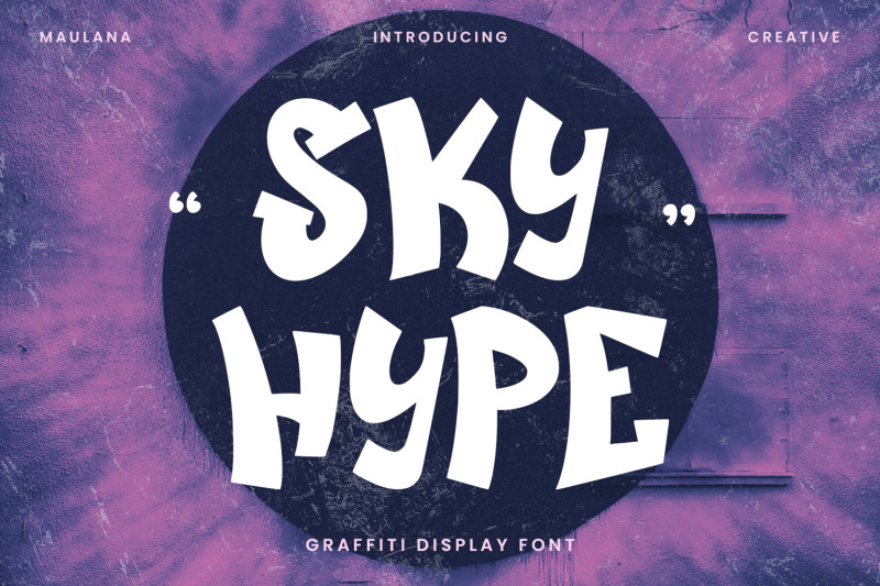 sky-hype-graffiti-display-font