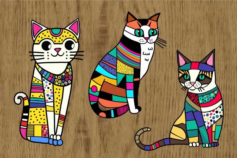 patchwork-doodle-cat-portrait-clipart