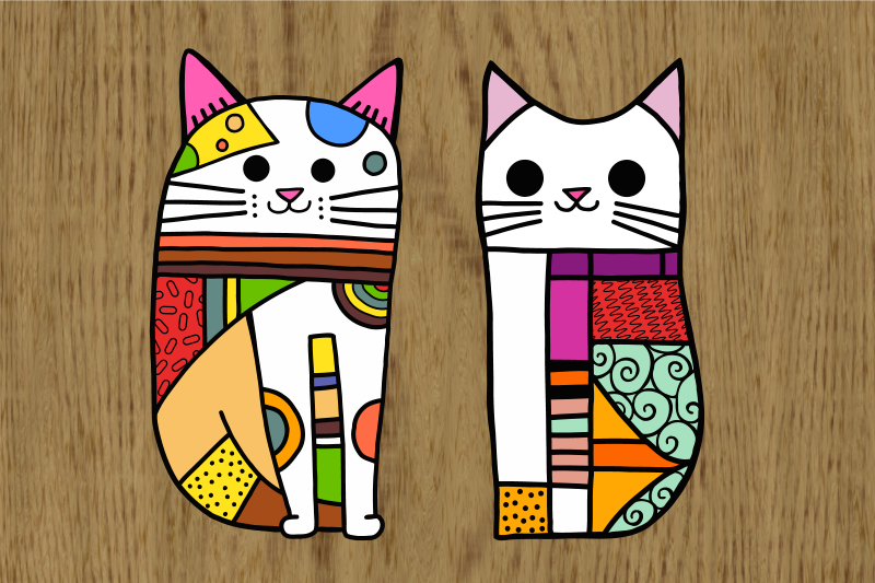 patchwork-doodle-cat-portrait-clipart