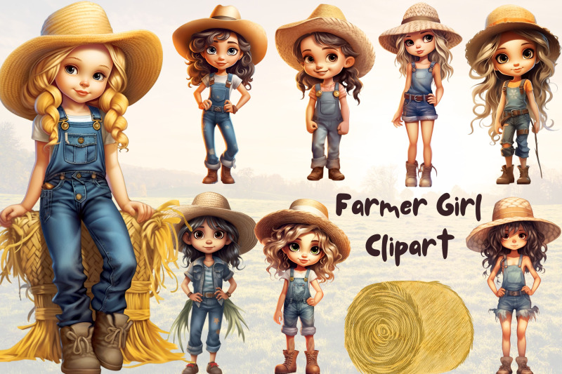 farmer-girl-clipart