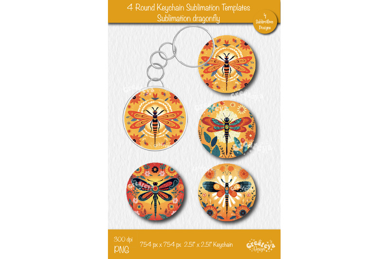 round-keychain-sublimation-bundle-png-template-keychain-sublimation-d