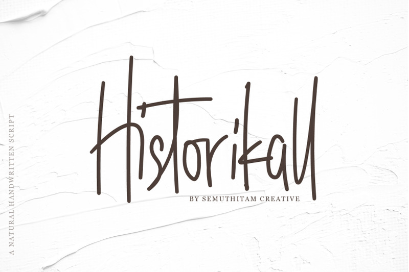 historikall-handwritten-font